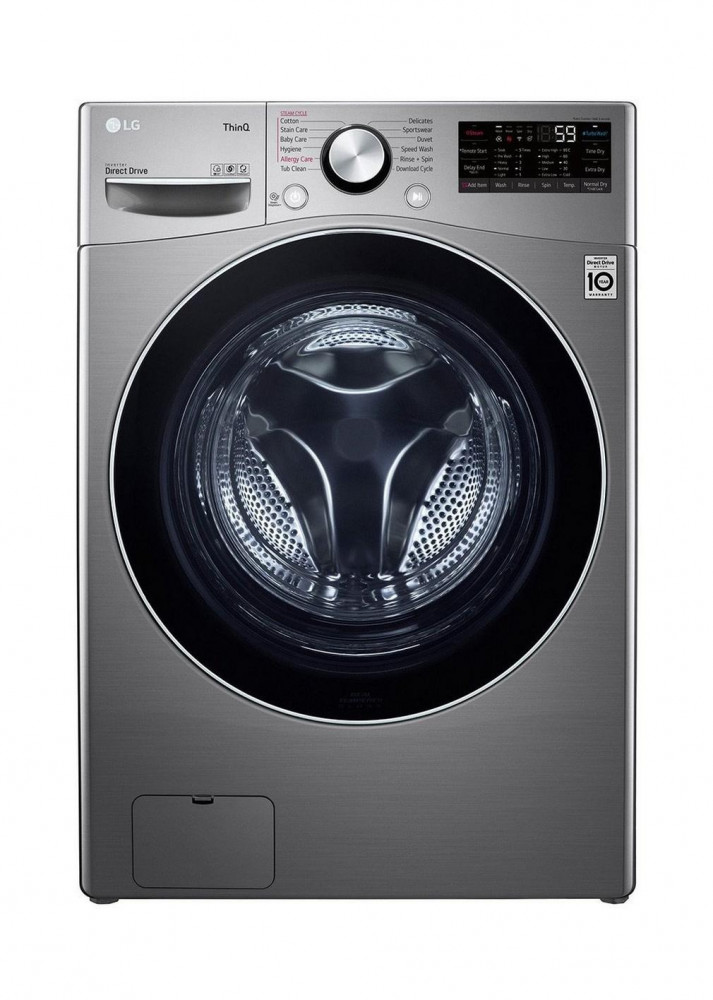 LG Automatic Washing Machine Combo, 13 kg Washing Capacity, 7 kg Drying Capacity, Front Loading, Silver