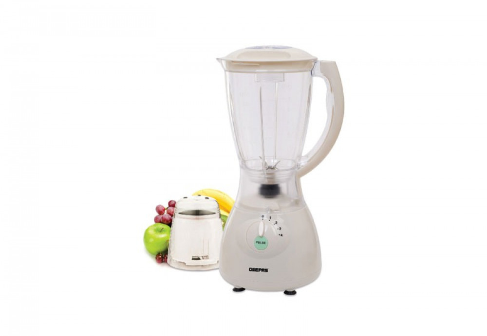 Geepas 400W Electric Blender, 2 in 1, 1.5L