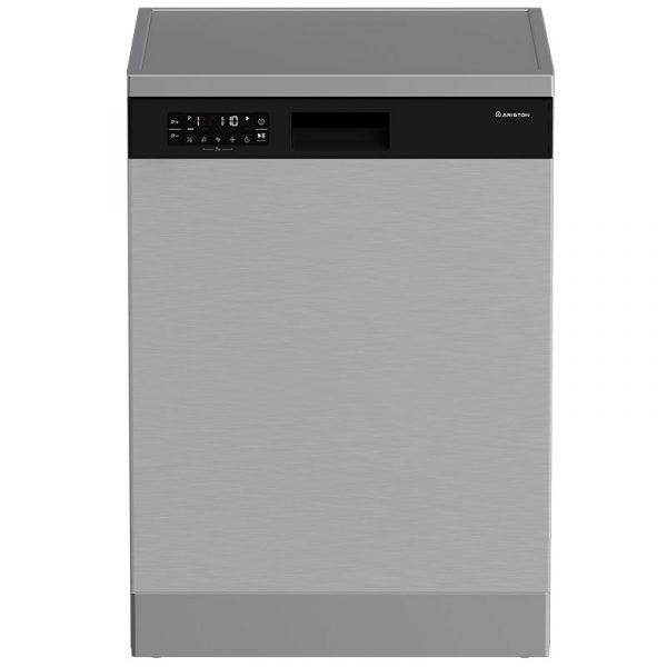 Ariston Dishwasher – 15 Place Settings – 8 Programs – Inox
