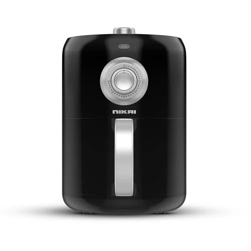 Nikai Air Fryer, 1000 W, Temperature Between 80, Black