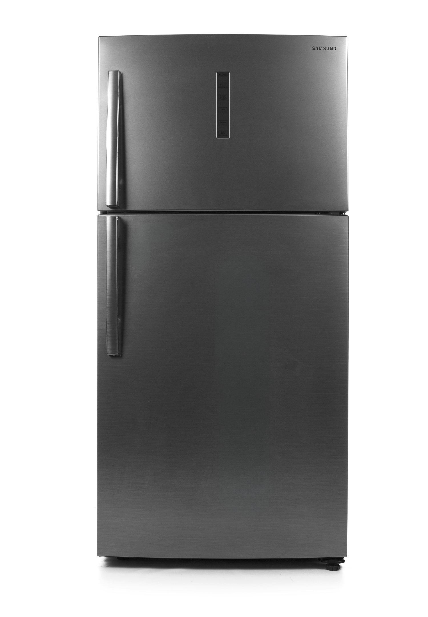 Samsung Refrigerator 16.2Cu.ft, Freezer 5.7Cu.ft, Digital Inverter,  EZ Clean Steel