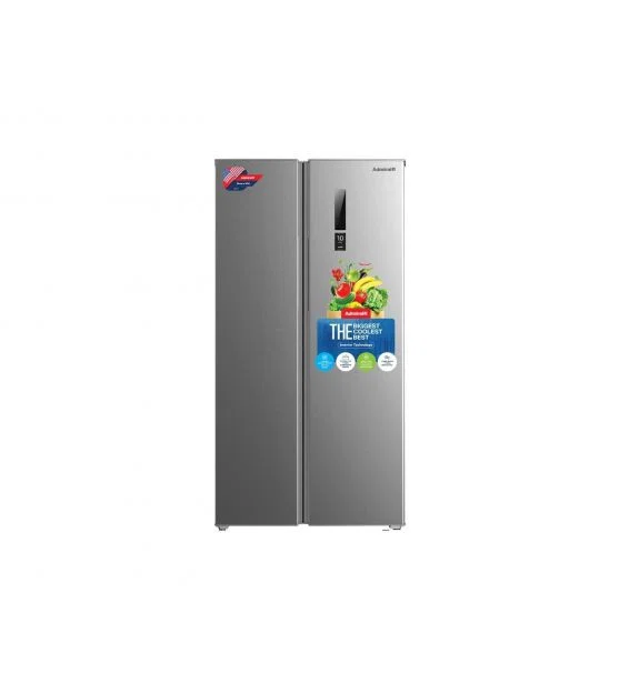 Admiral - Double Door- sid by side Refrigerator, 19.6 ft, Inverter, Electronic Control, Multi-Air Flow, Silver
