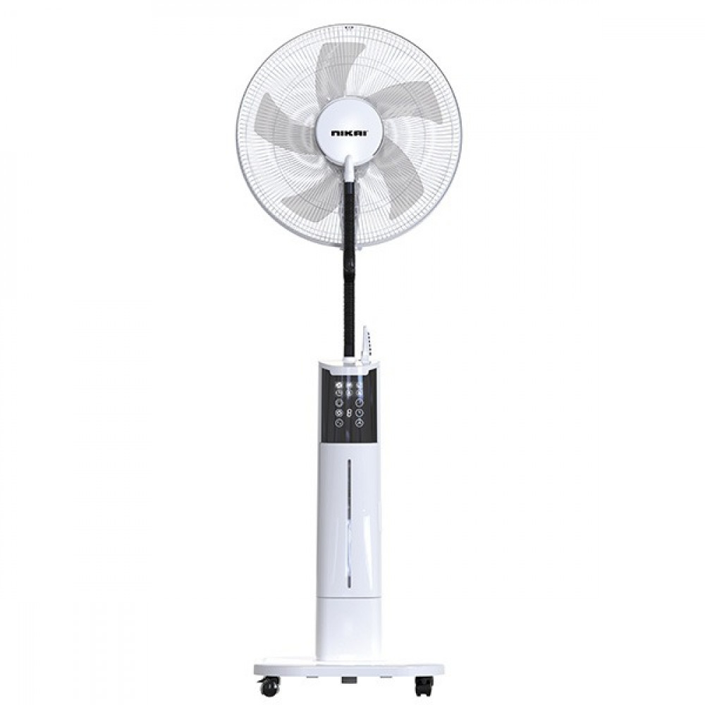 Nikai 5-blade mist fan, 3 speeds, remote control, 70 watts