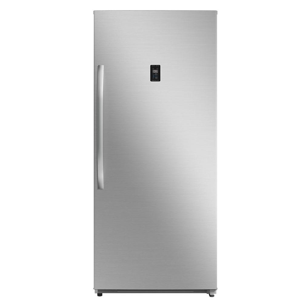 Midea Single Door Refrigerator Freezer, 21 cu. ft., 586 L, Steel, Digital Display, Made in Thailand