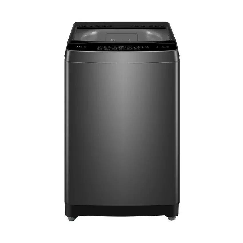 Haier Top Load Automatic Washing Machine 7kg, 8Program, Silver