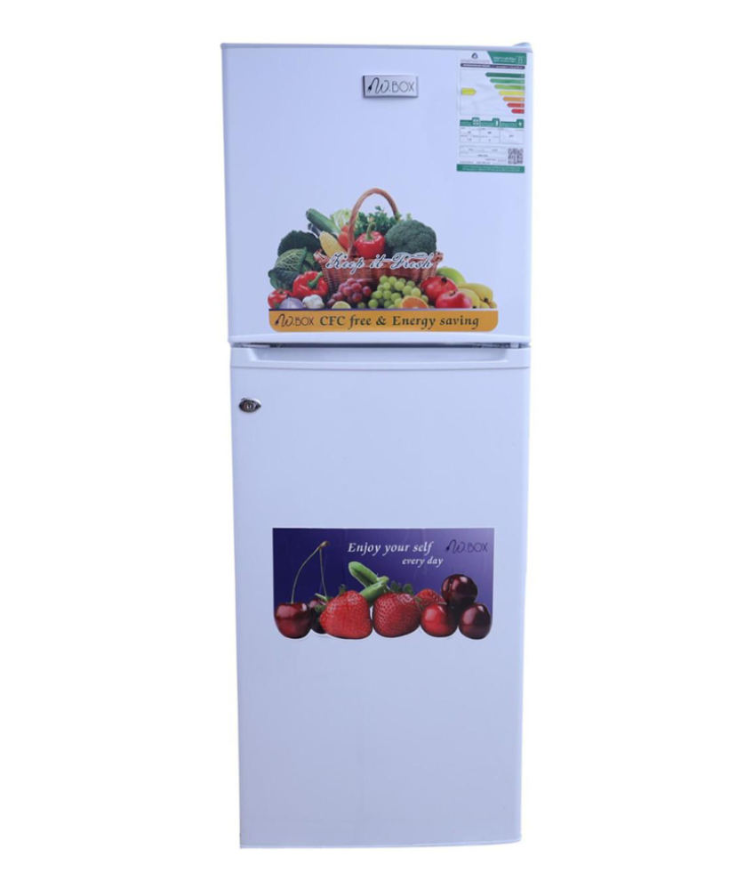 Wbox 2-Door Refrigerator, 4.5 cu ft 128 L, White