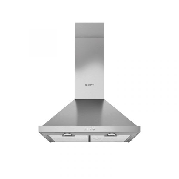 Ariston Free-Standing Wall Mounted Chimney Cooker Hood – 3 Speeds – Inox