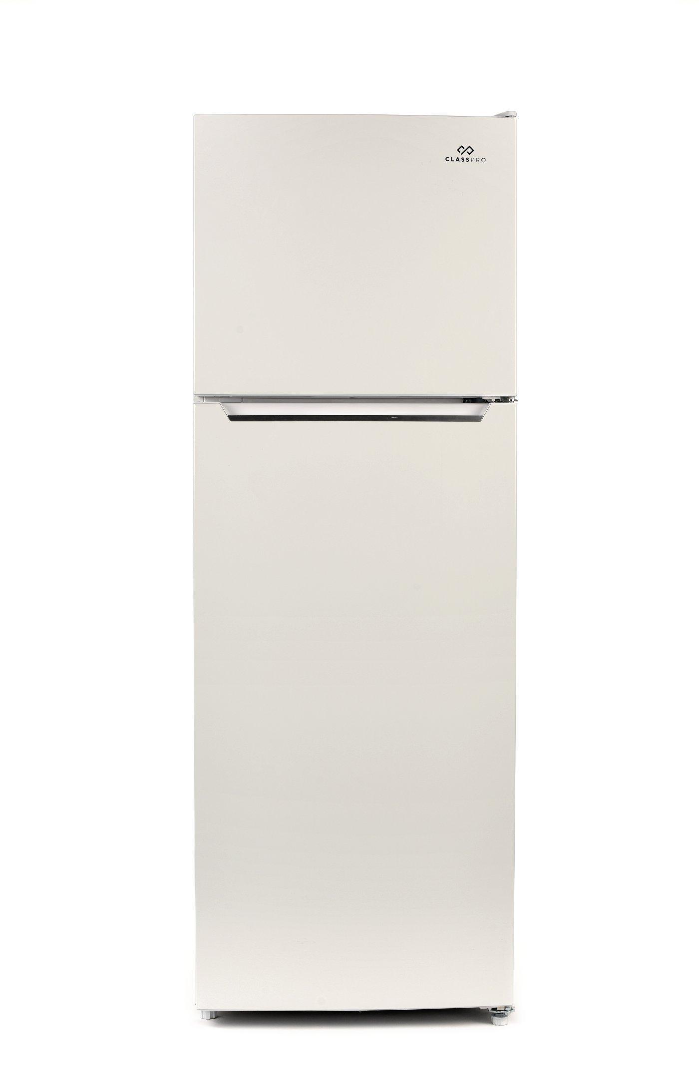 Classpro  Refrigerator 9.5Cu.ft, Freezer 2.8Cu.ft. No Frost, Color White