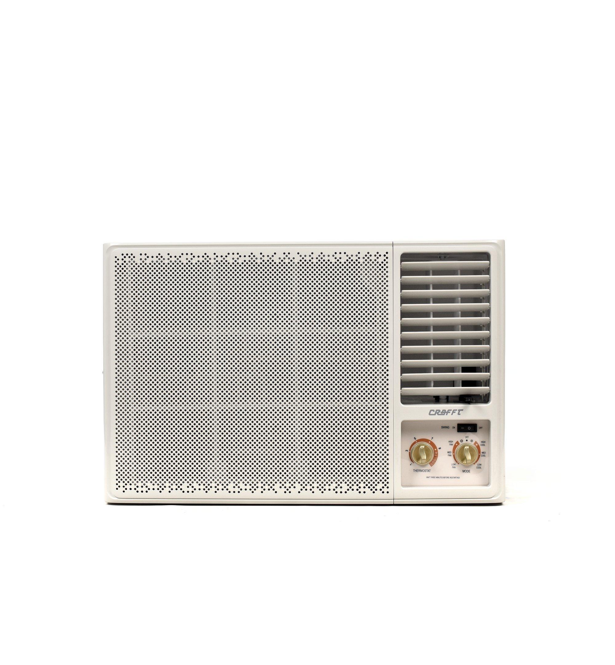 Crafft Window AC 21,600 BTU, Hot & Cool, Rotary