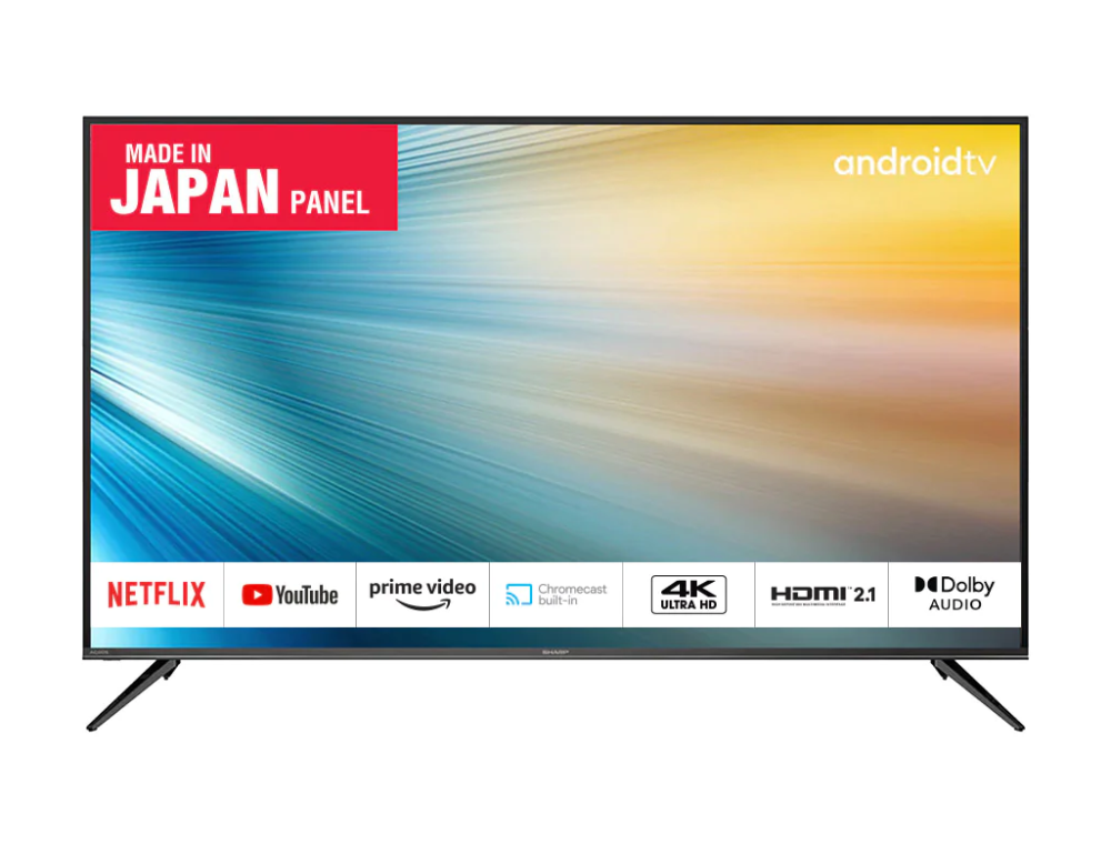 Sharp 70-inch screen, UHD, 4K, Smart, Android 11 Malaysian