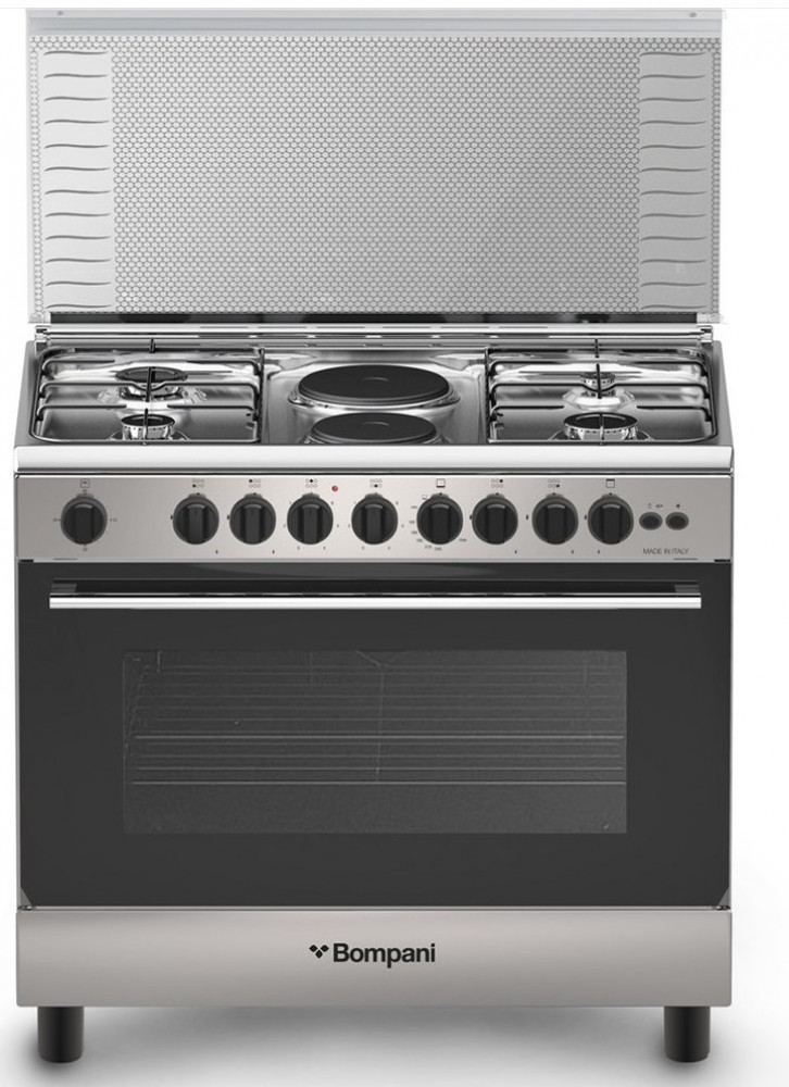 Bompani gas oven, 4 gas burners, 2 electric burners, Italian