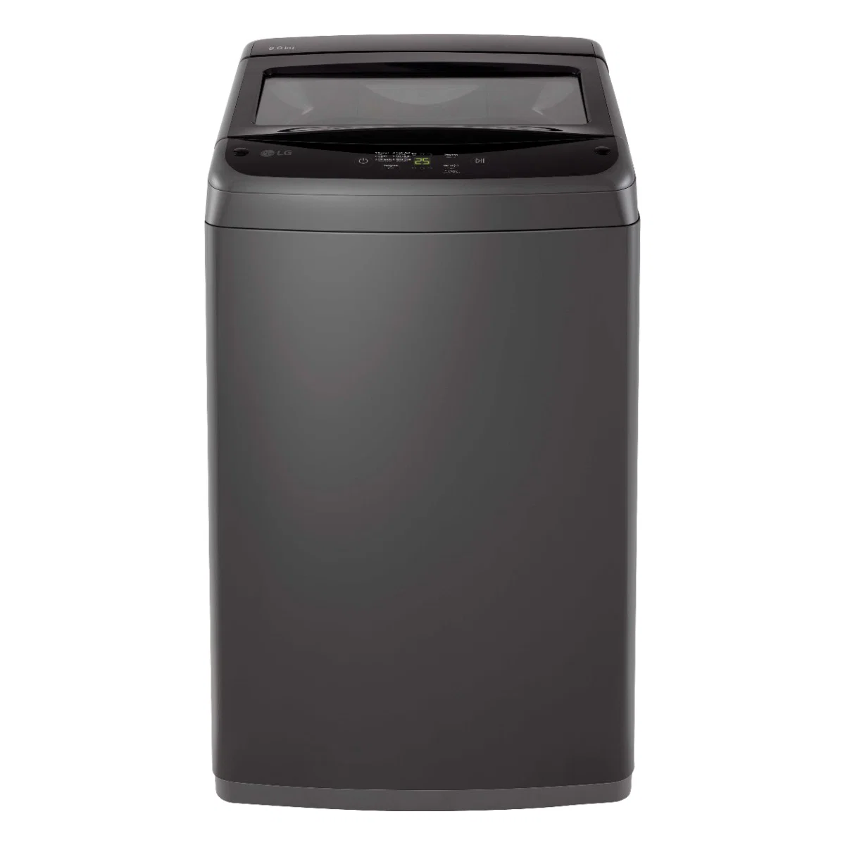 LG Inverter Top Load Washing Machine, 8 Kg, 6 Programs, Middle Black