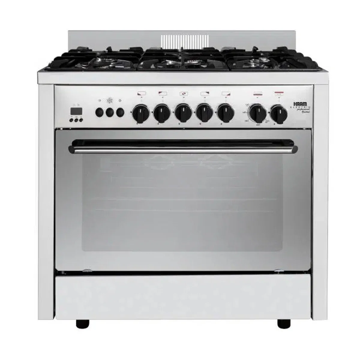 Haam 5 burner gas oven, 60*90, professional cast iron fan
