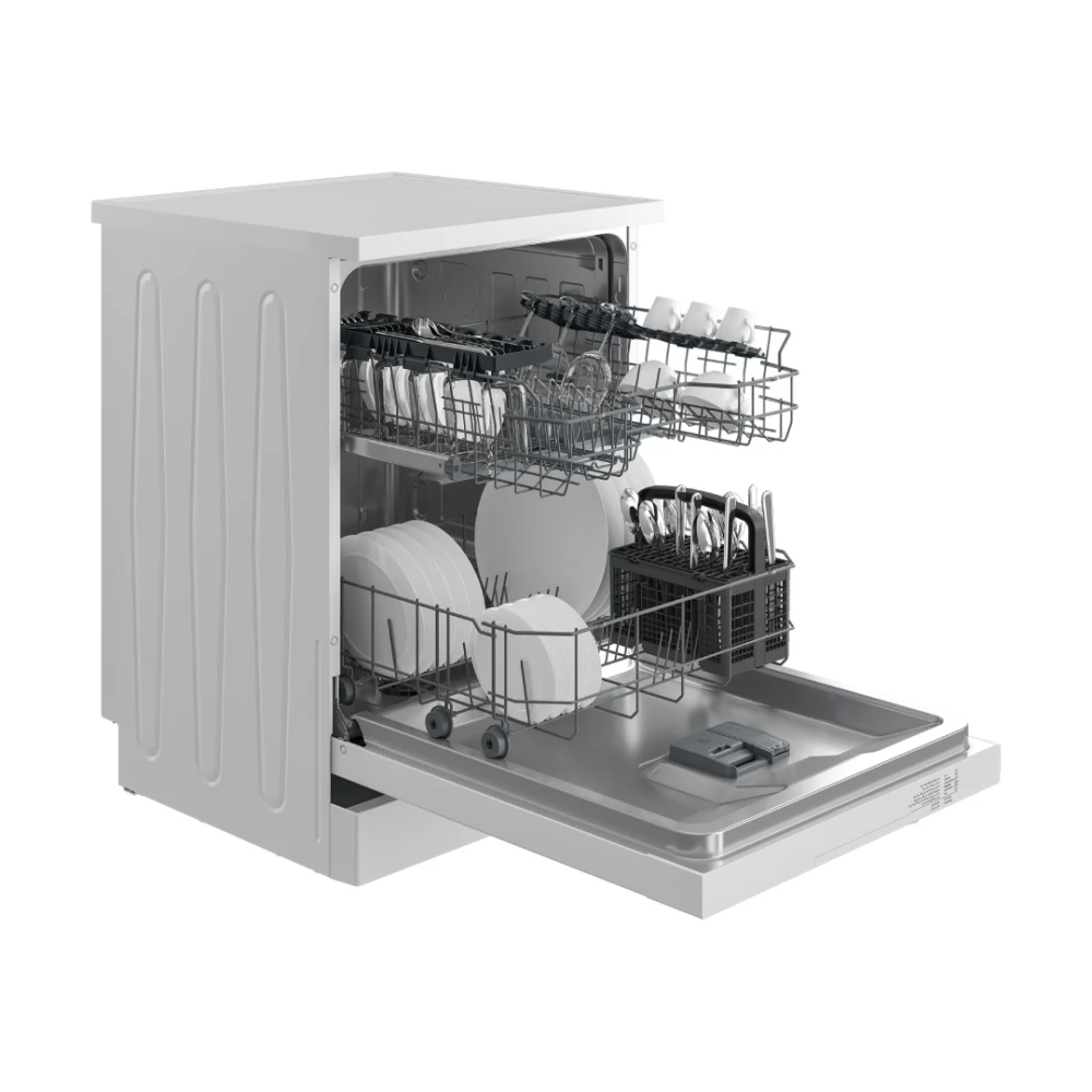 Beko Dishwasher, 6 Programs, 14 Place Settings, White, Digital Display