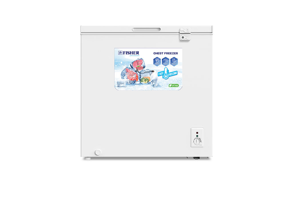 Fisher Chest Freezer 9 cu ft 254L White