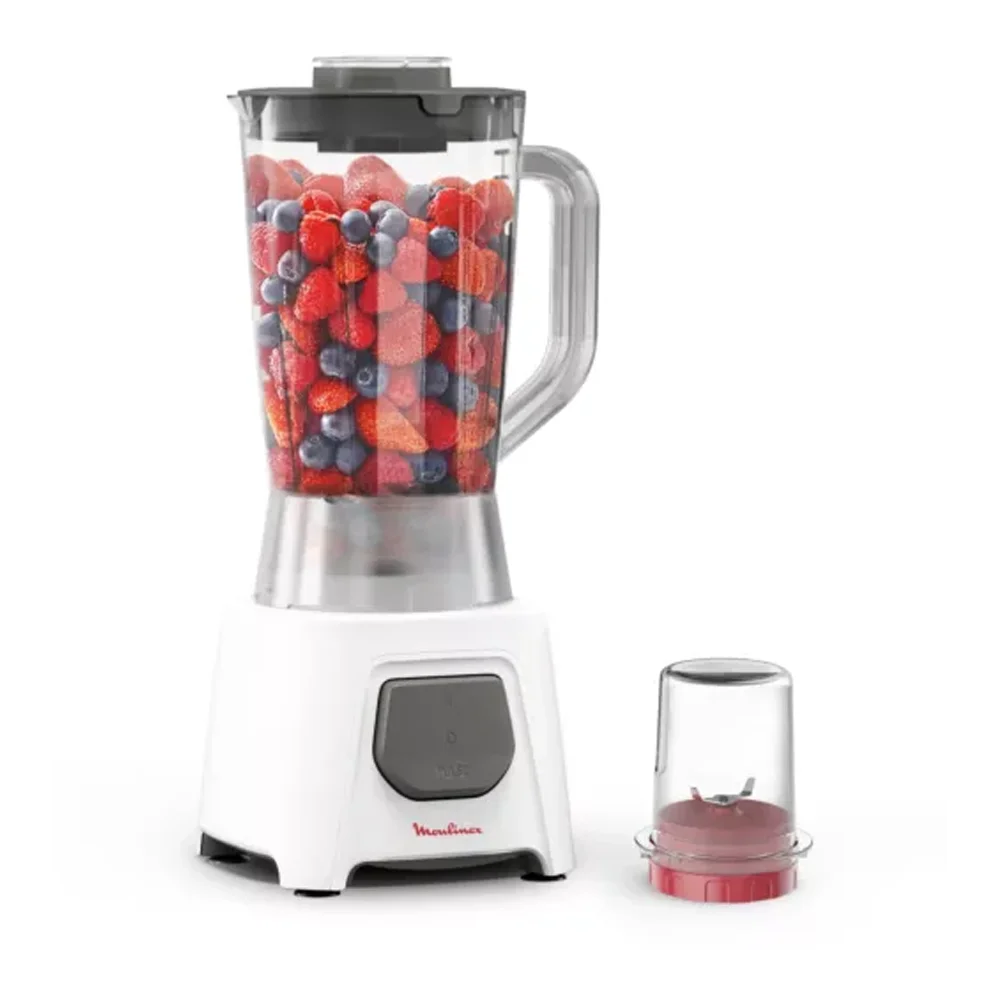 Moulinex Blender 1.5L 450W with Grinder Blendeo