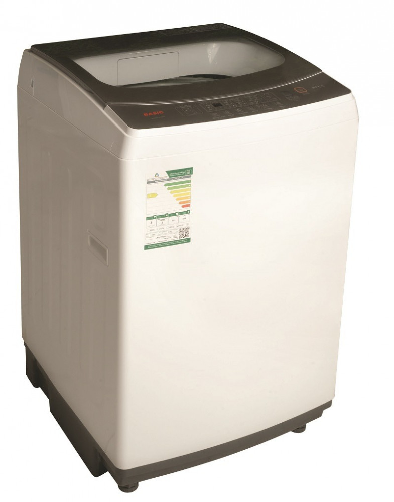 Basic 14kg Top Load Automatic Washing Machine, Multi-Program, White