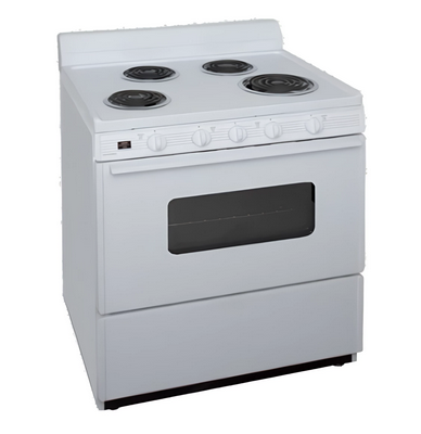 Kelvinator Electric Oven 4 Burner Spiral, White (America)
