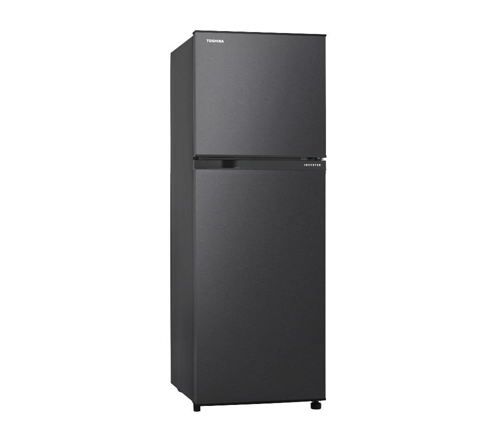 Toshiba 2-Door Refrigerator, 8.1 cu ft, 231 L, Dark Silver