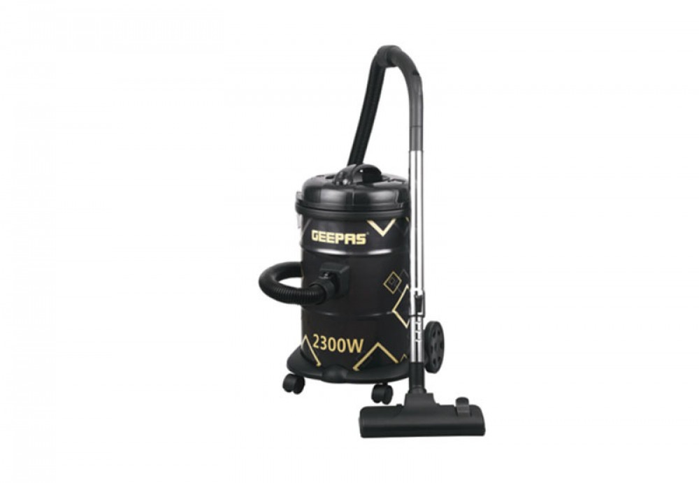 Geepas 2300W Barrel Vacuum Cleaner, 21L, Black