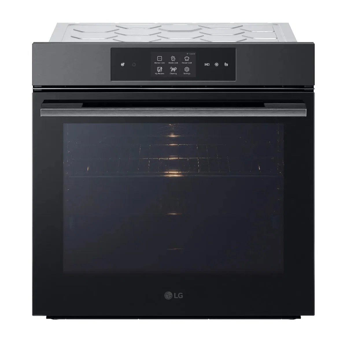 LG Built-in Electric Oven 59 cm Full Safety Black Steel