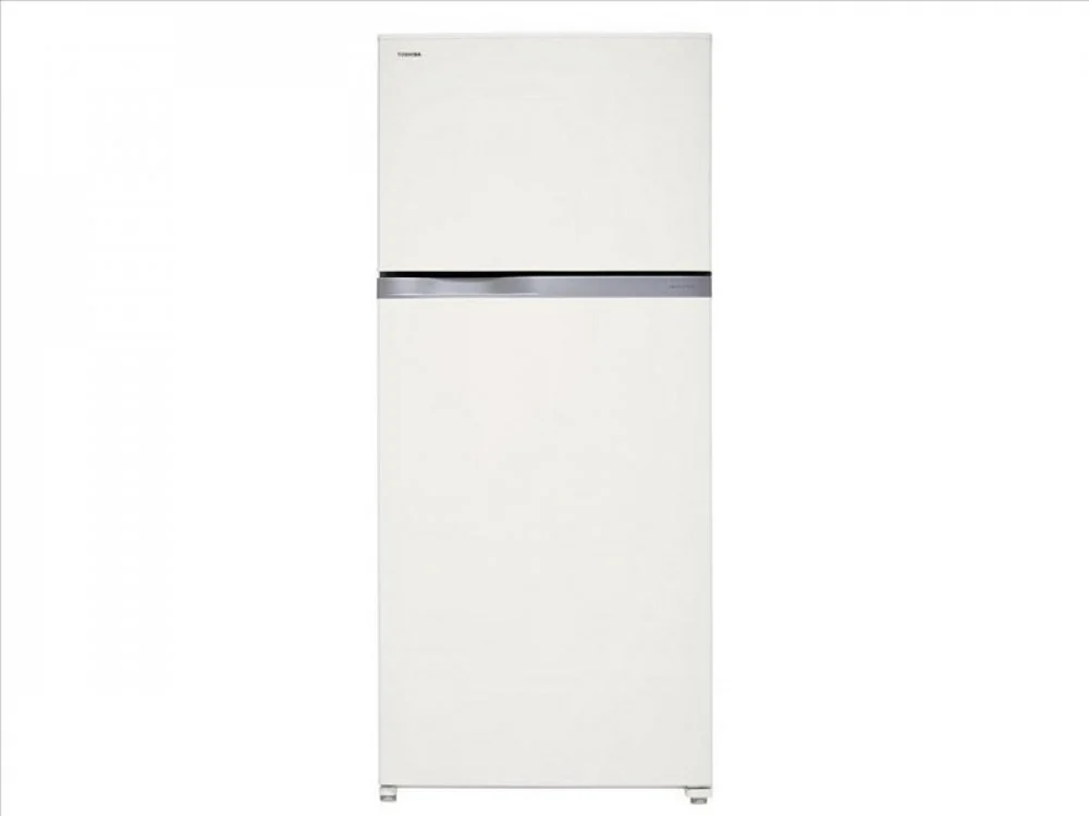 Toshiba 2-door refrigerator, 21.5 cu ft, 608 liters, inverter, white Thai