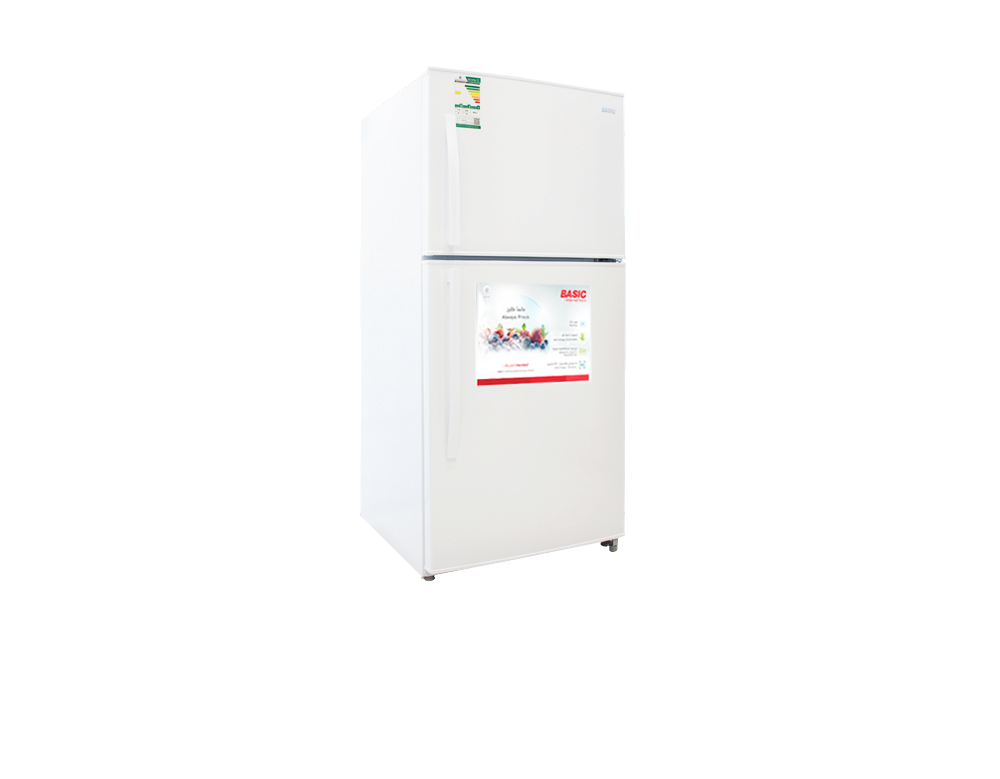 Basic 2 Doors Refrigerator 21 Cuft -594 Ltr