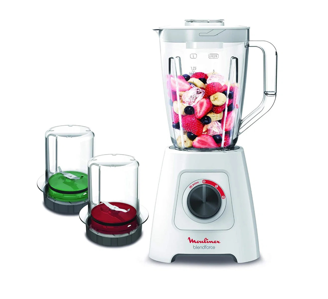 MOULINEX Blendforce 2 Blender, 600 W, 2 L, 3 Pieces