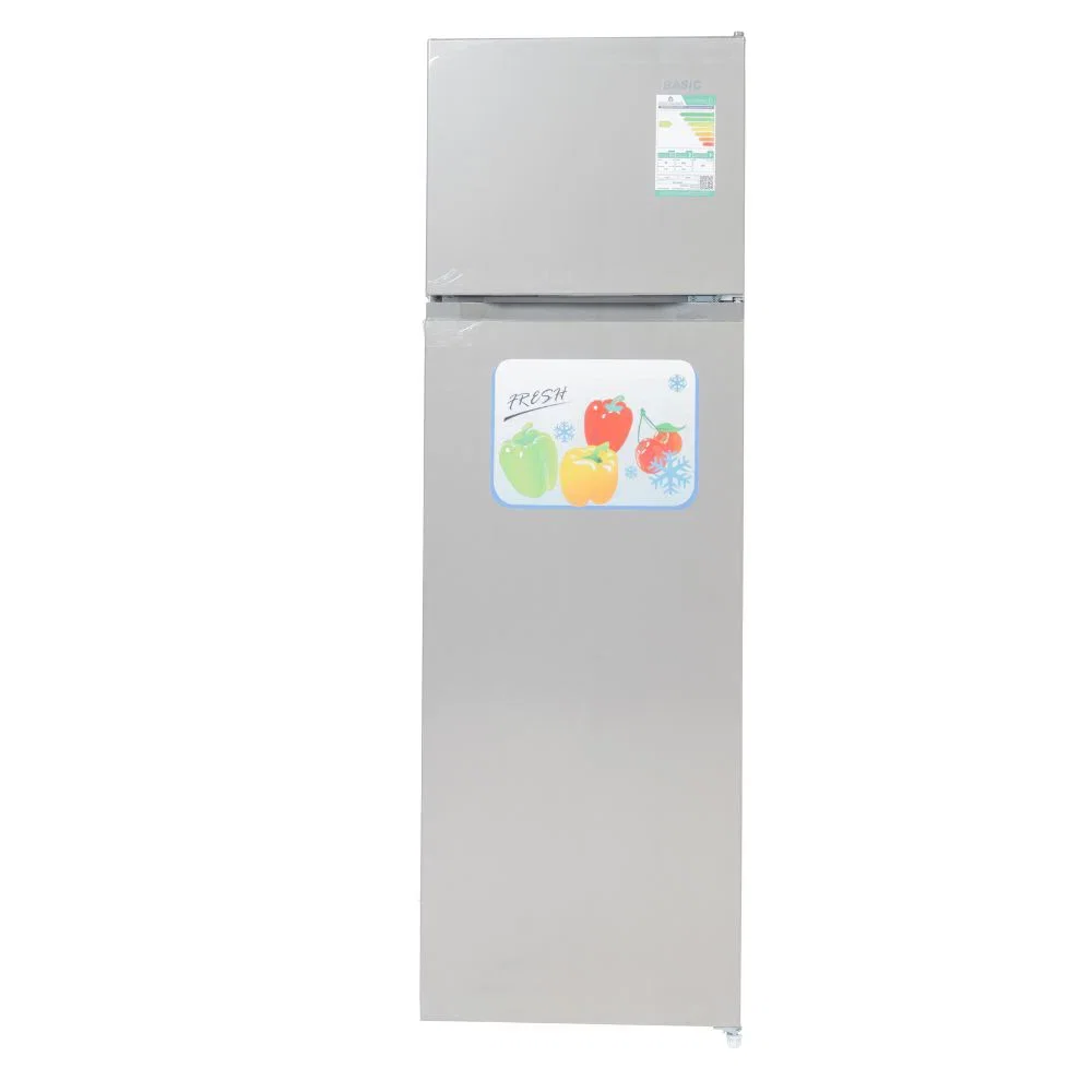 Basic 2-Door Refrigerator 9.2 cu ft (261 L) Silver