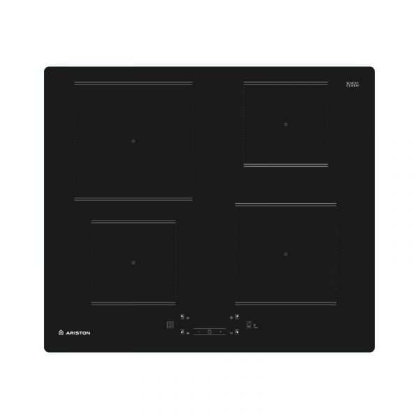 Ariston Induction Built-In Hob – 4 cooking zones – Black – 59 cm