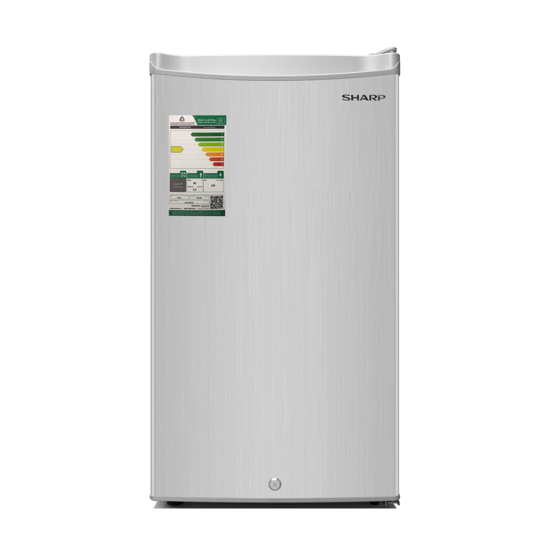 Sharp Single Door Minibar Refrigerator 90L Silver