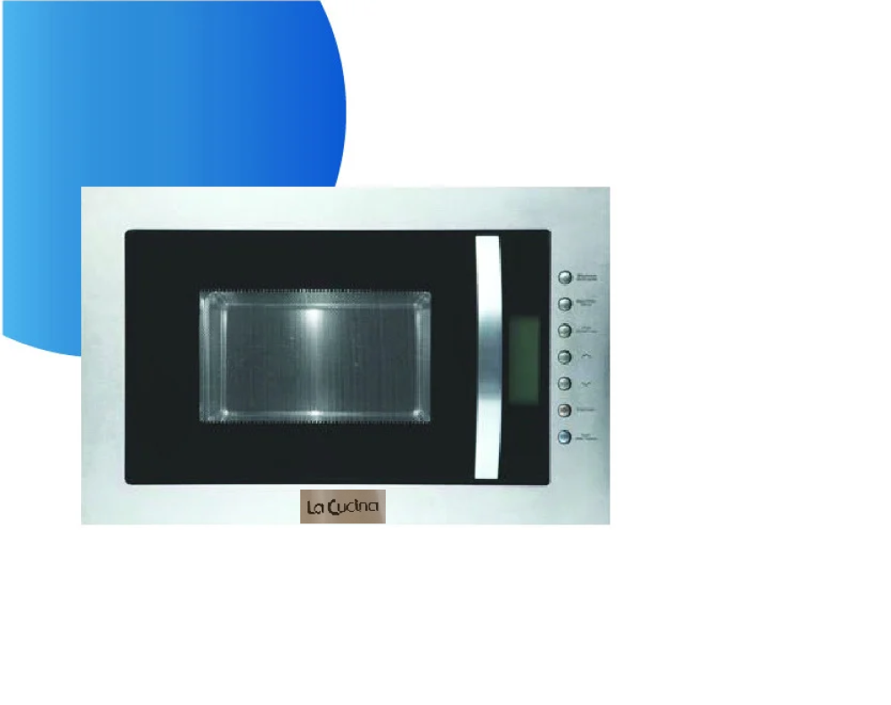 La Cucina Built-in Microwave, 900 Watts, 28 Liters, 8 Programs, Steel
