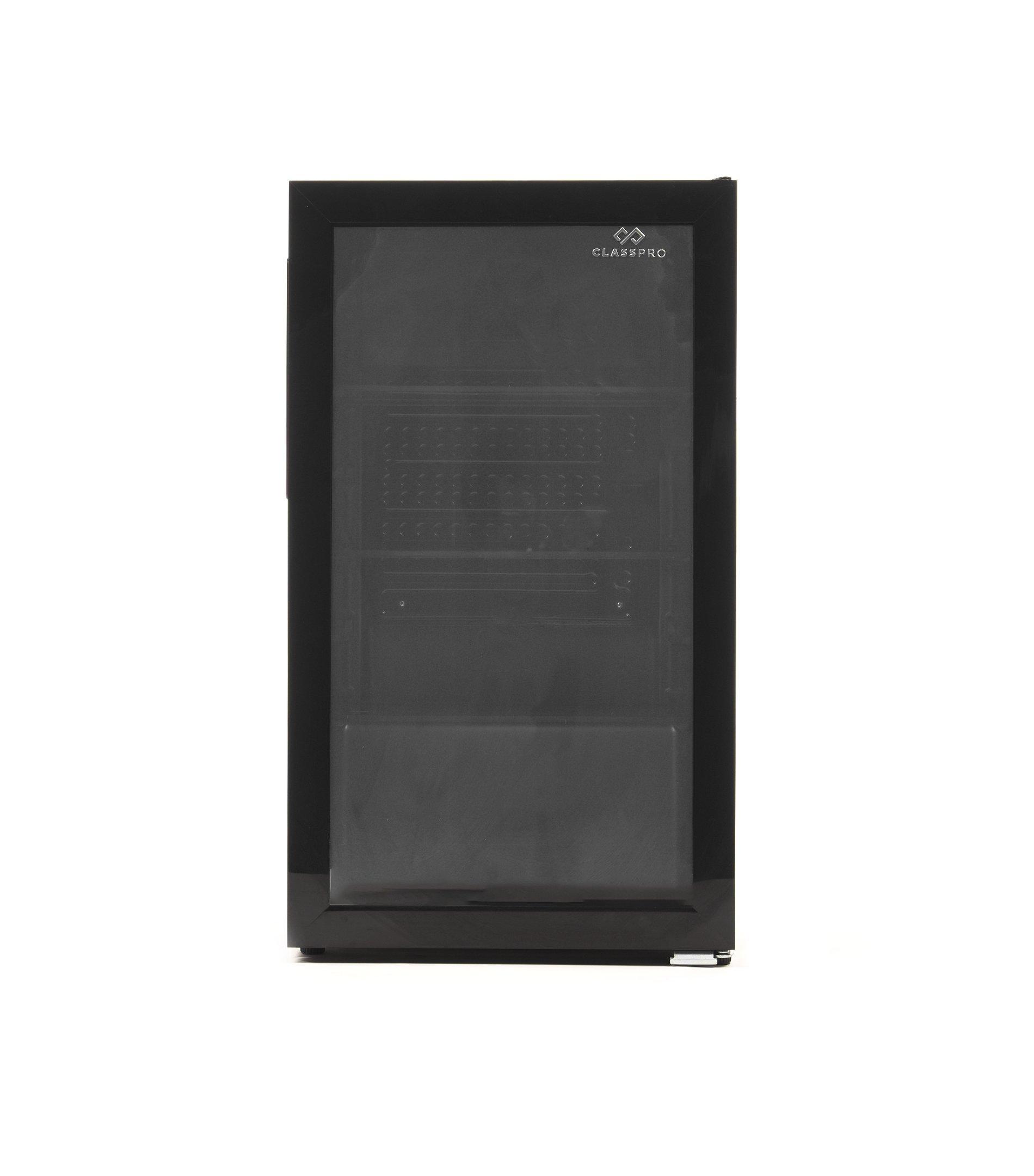 Classpro Beverage Cooler, 91 Ltrs, Color Black