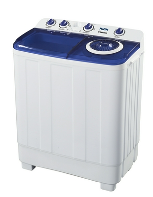 Kion Twin Tub Washing Machine 7 KG (White Cover Blue)