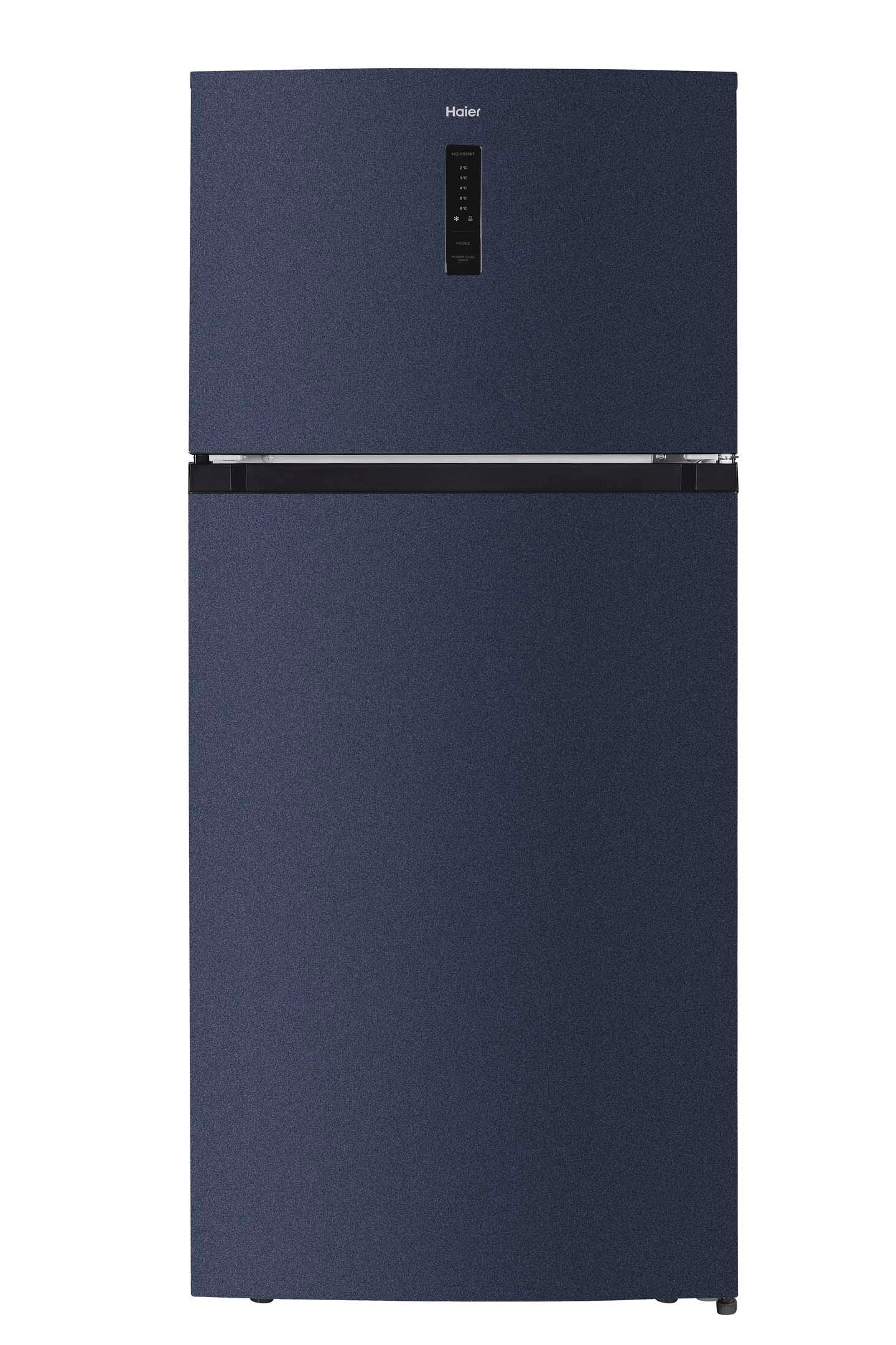 Haier Refrigerator 14.5Cu.ft, Freezer 4.1Cu.ft, Inverter, Gemstone Black