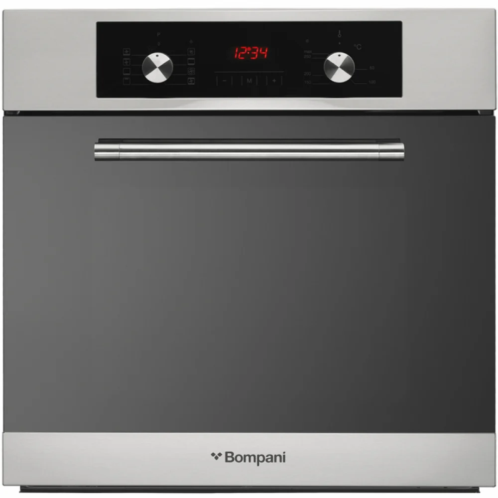 Bompani 60cm Built-in Electric Oven, 8 Functions, 60 Liters, Digital Display, Italian