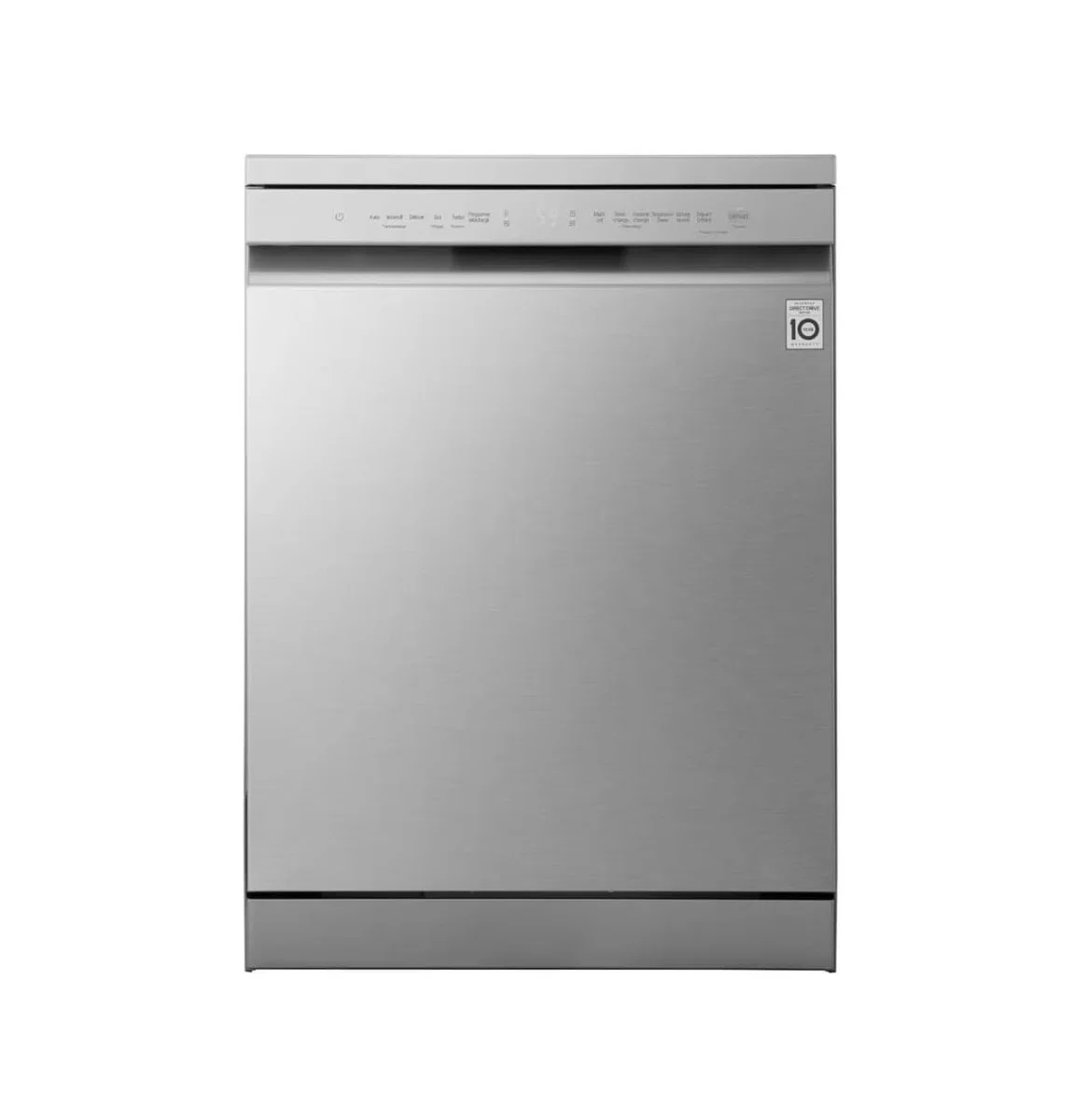 LG Dishwasher, 2 Layers, 14 Place Settings, 9 Programs, Silver