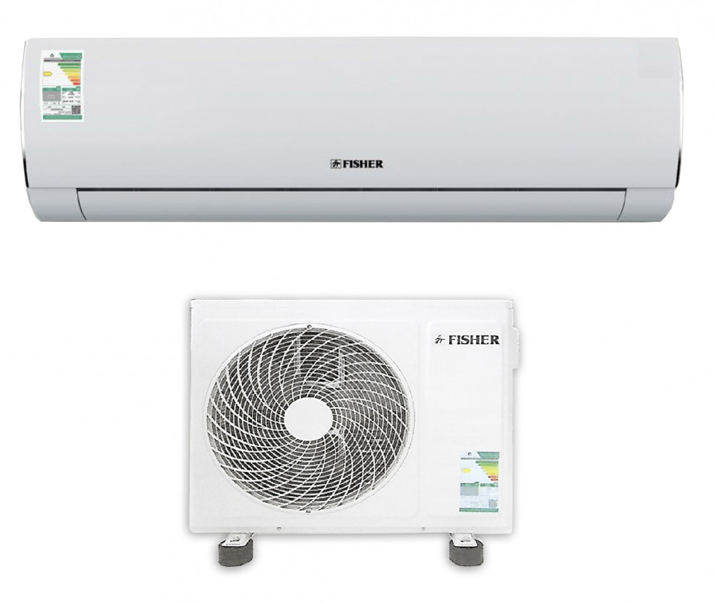 Fisher Inverter Split Air Conditioner 1.5 Ton Hot & Cold BTU18000 WiFi