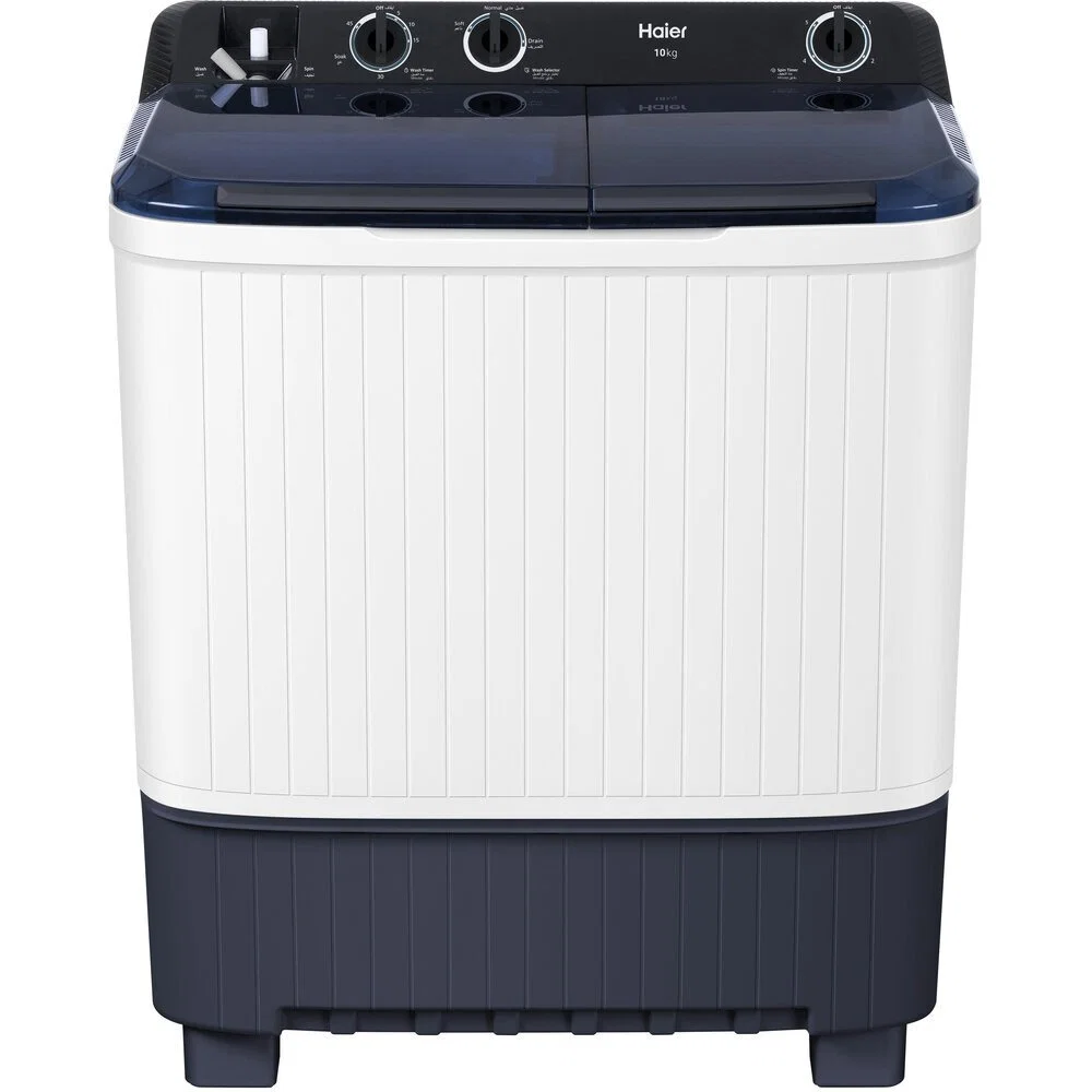 Haier Twin Tub Washing Machine, 10kg, White