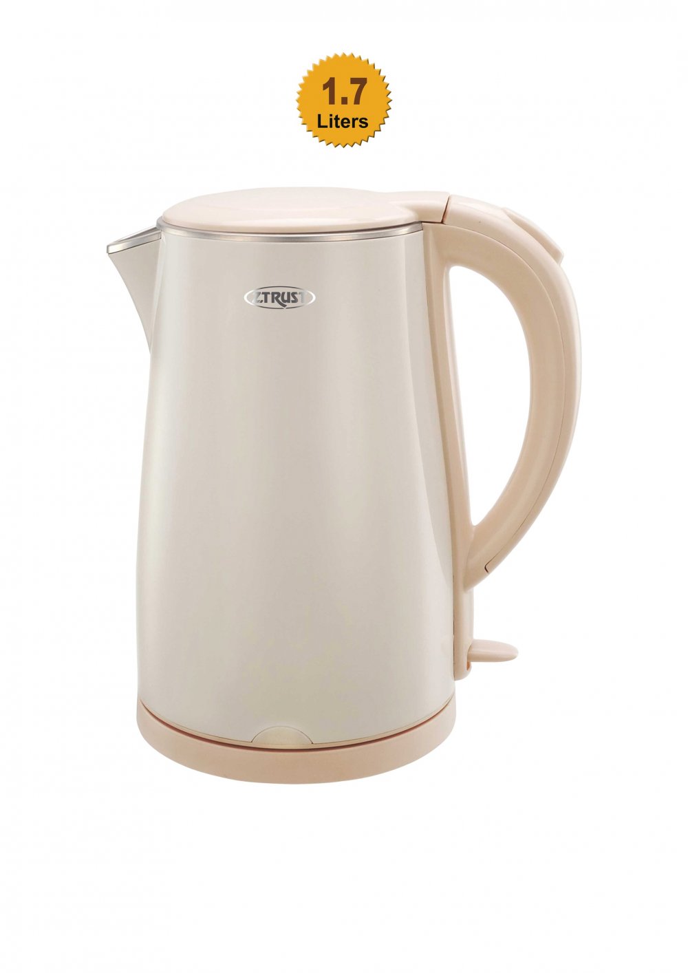 Z.Trust Kettle 1.7L,1800-2150W,Dbl/W-Wh