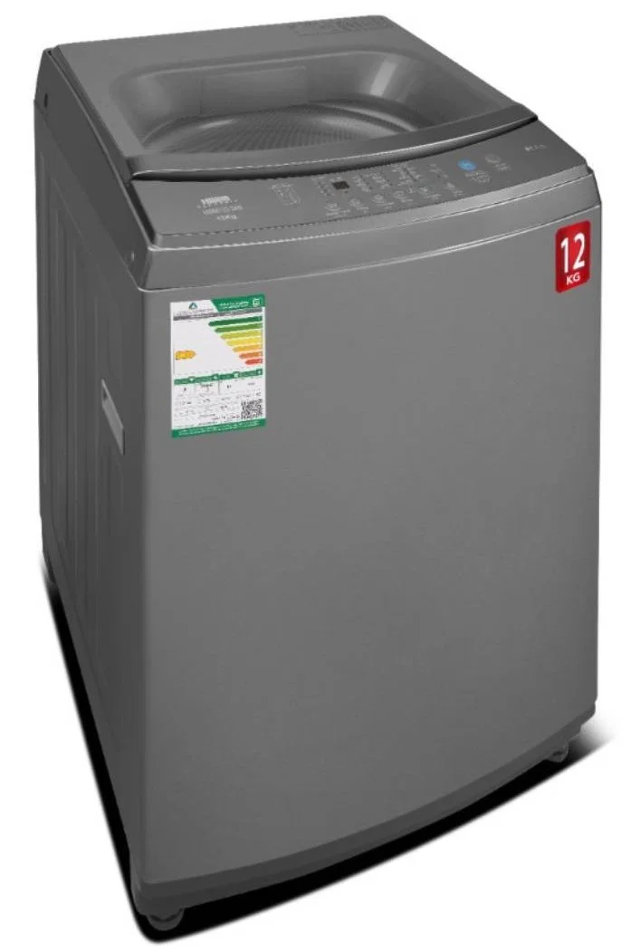 Haam Top Load Washing Machine, 12kg, Silver