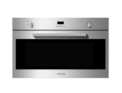 Kelvinator Built-In Electric Oven, 60×90, 9 Functions, Steel