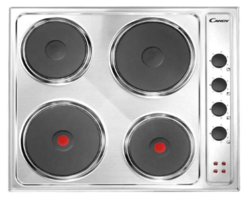 Candy Built-in Italian Electric Stone Hob - 60 cm - 4 Burners