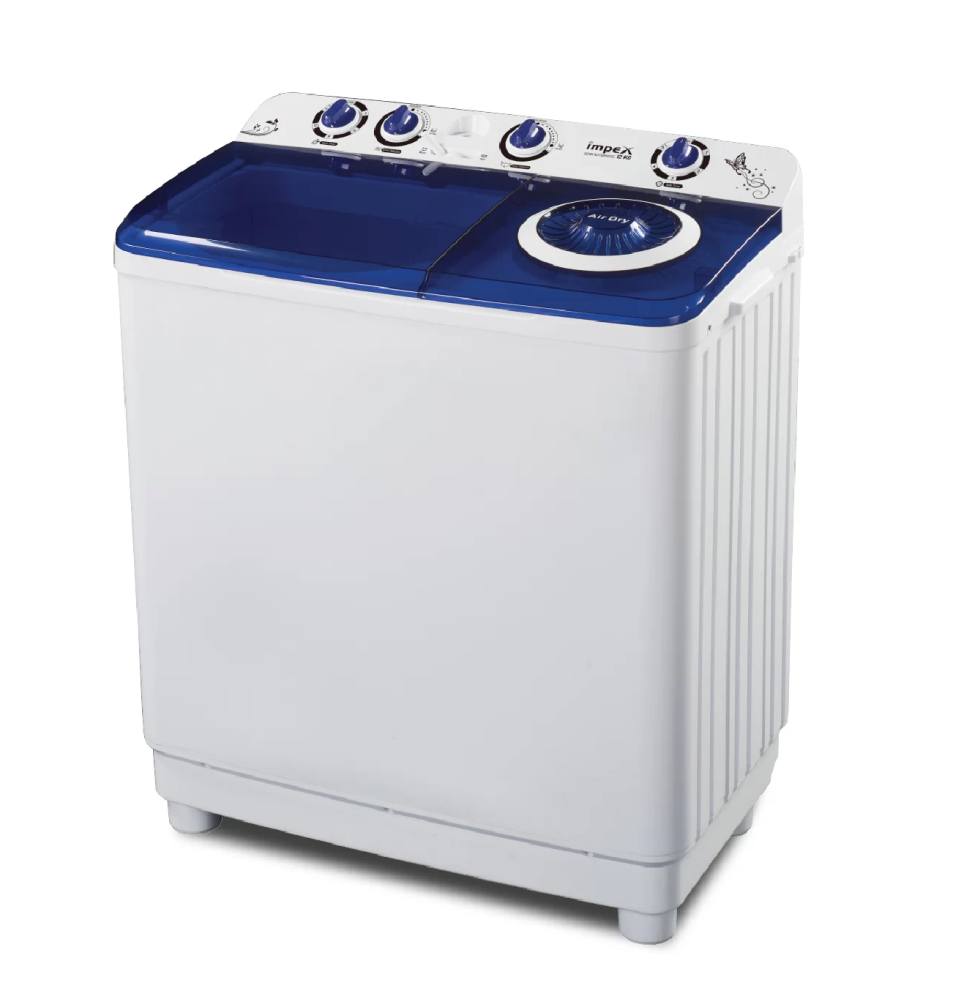 Impex 12kg Twin Tub Washing Machine