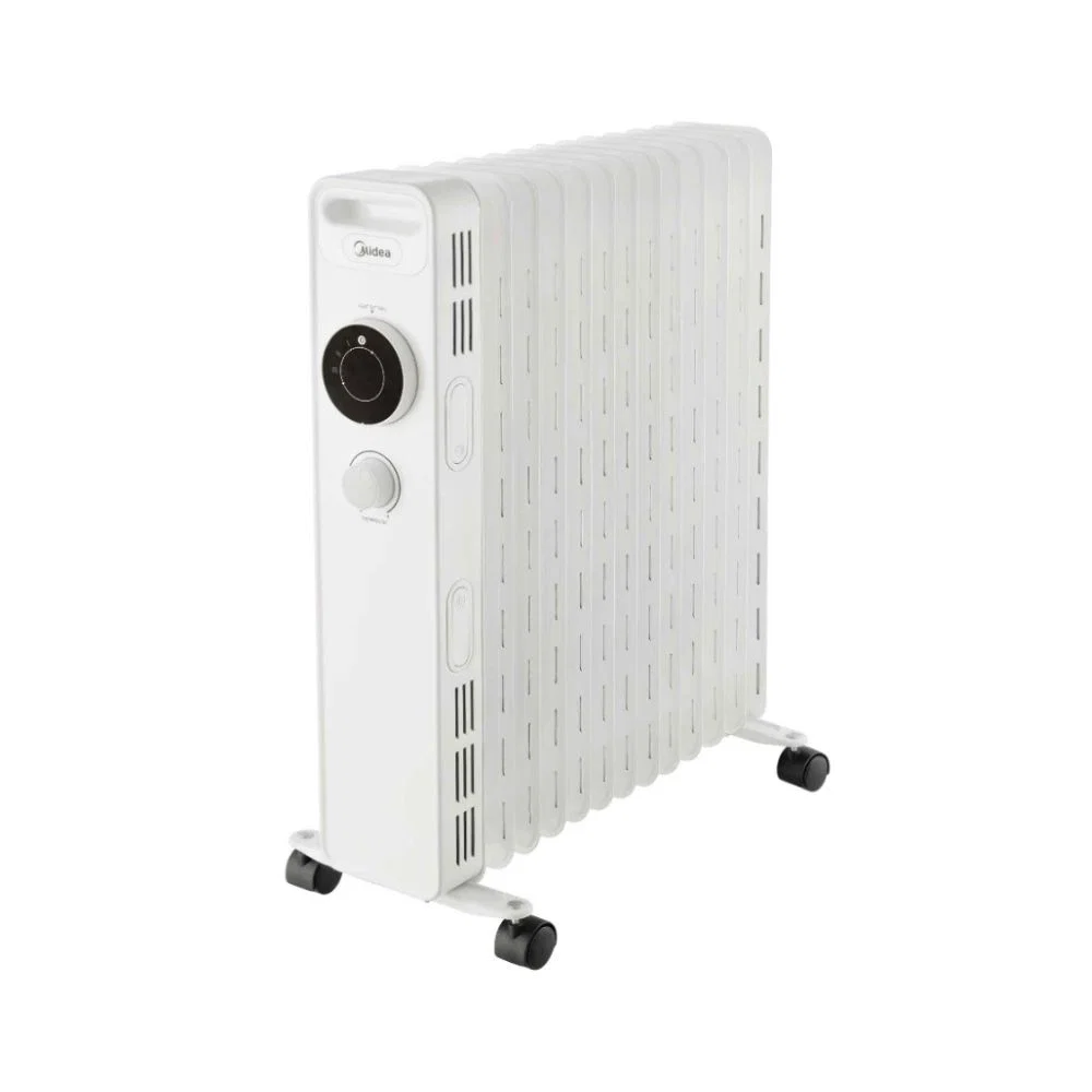 Midea Oil Heater 13 Fins – 2500W, White (NY2513-20M)