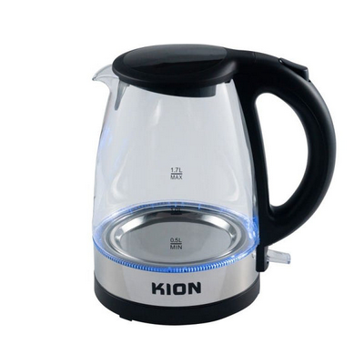 Kion Water Kettle 1.7 Liter, 2200 Watts, Glass