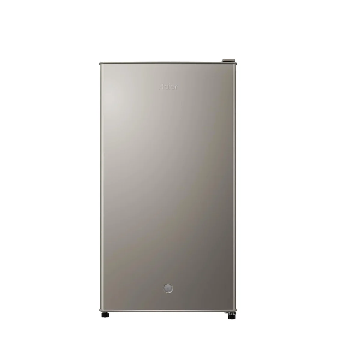 Haier 3.2 ft Single Door Refrigerator 91L Silver with Chiller Zone LED Light