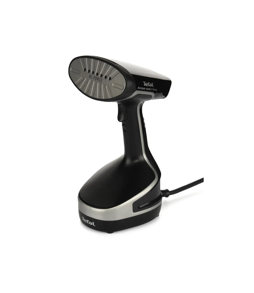 Tefal Access Steam Force, Handheld Garment Steamer, 200ml, 2000 Watts, Black & Silver