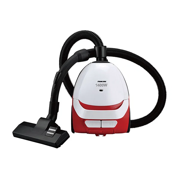 Nikai Duck Vacuum Cleaner, 1400 W, Automatic Cord Rewinder, Red