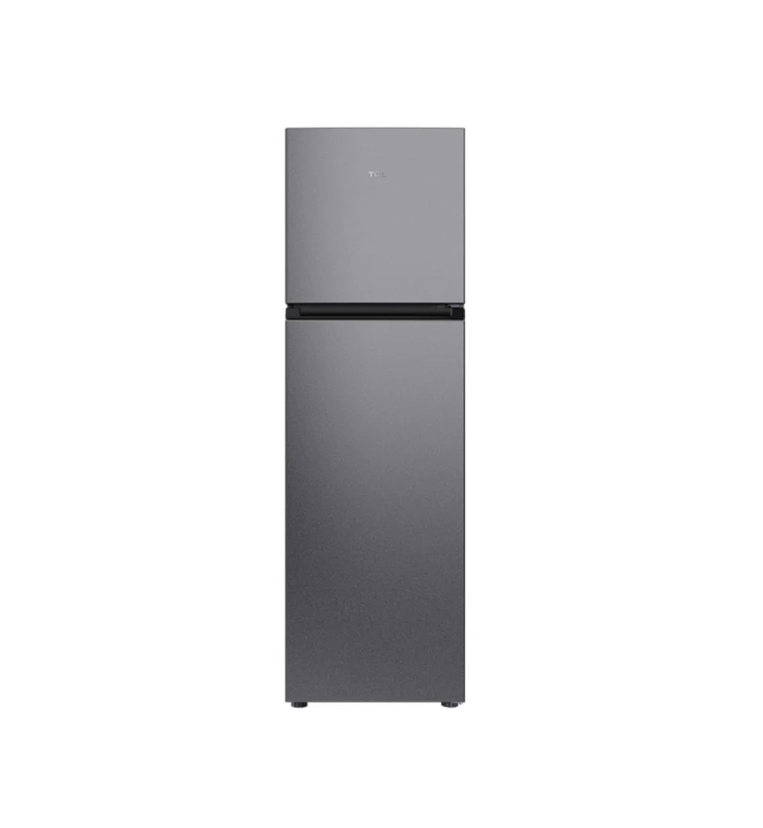 TCL Refrigerator Double Door, 10.1 ft.cu, 286 Ltr, Silver